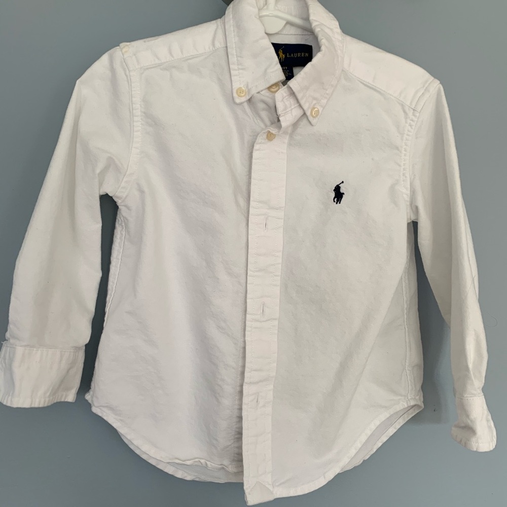 Ralph Lauren white shirt Kids 2T